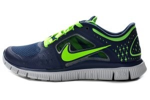 Nike Free 5.0 V4 Mens Shoes Blue Green